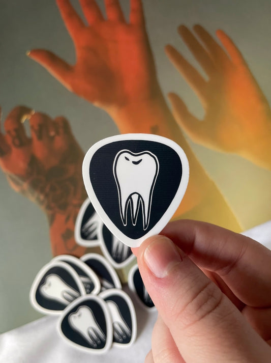 Boygenius Tooth Pick Sticker